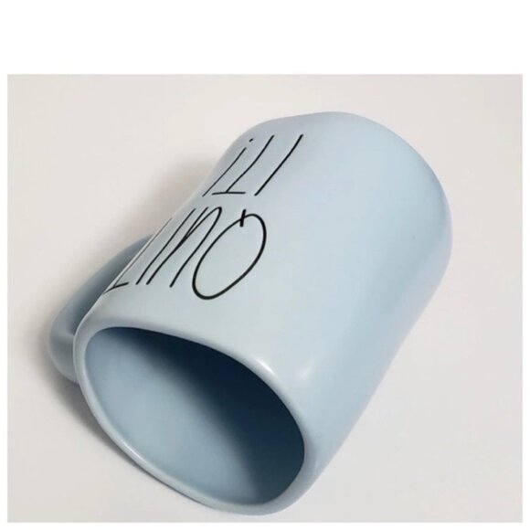 NEW Rae Dunn Quit It! Mug ~ Pastel Blue - Picture 4 of 6